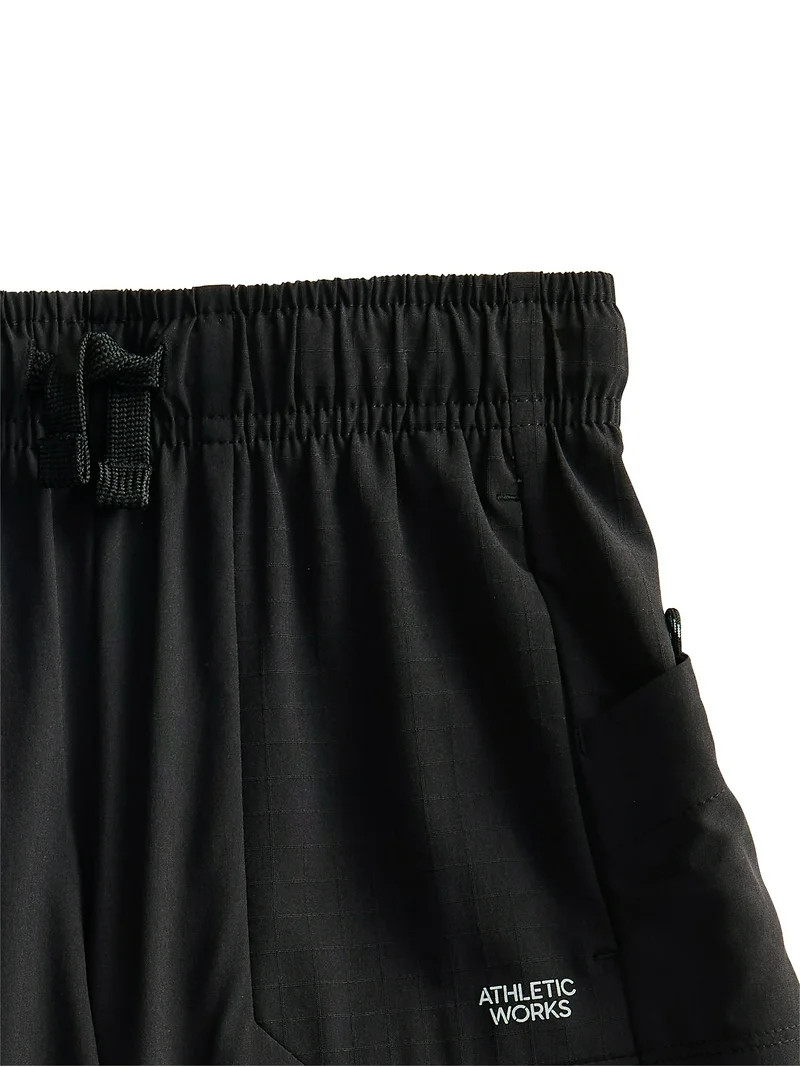 Athletic Works Boys' Ripstop Shorts, Sizes 4-18 & Husky | Walmart (US)