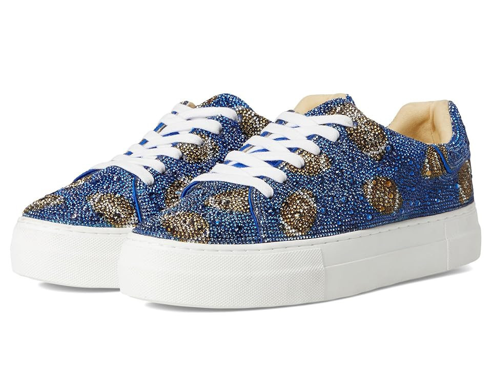 Blue by Betsey Johnson Sidny Women's Shoes Blue Football : 10 M, Textile | Zappos