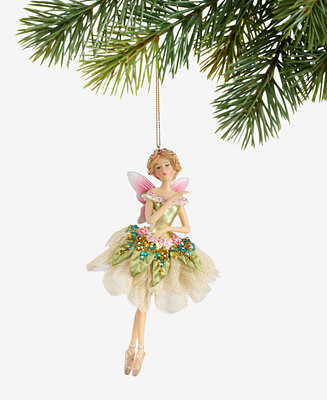 Holiday Lane Enchanted Forest Embellished Fairy Ornament, Macy's Exclusive - Macy's | Macy's