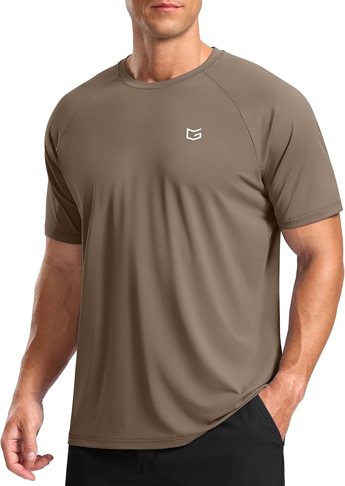 G Gradual Men's Athletic Workout T-Shirts Moisture Wicking Cooling Running Shirts Short Sleeve Pe... | Amazon (US)