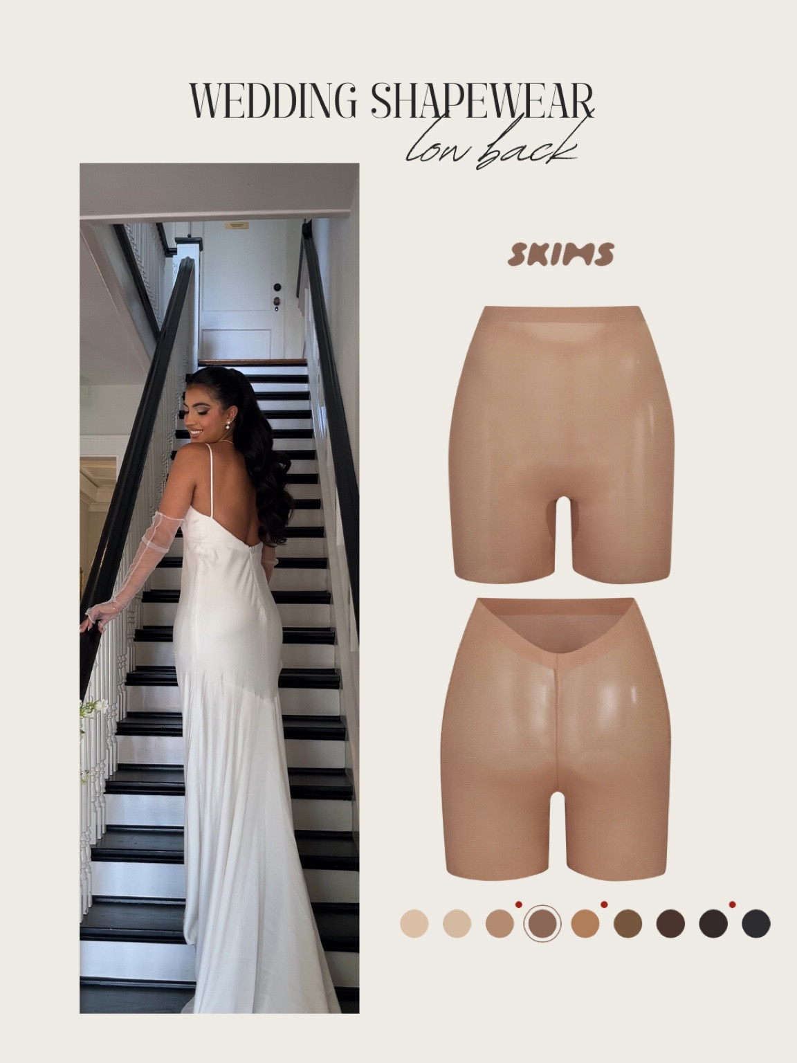 I’m wearing a size medium 

#LTKwedding