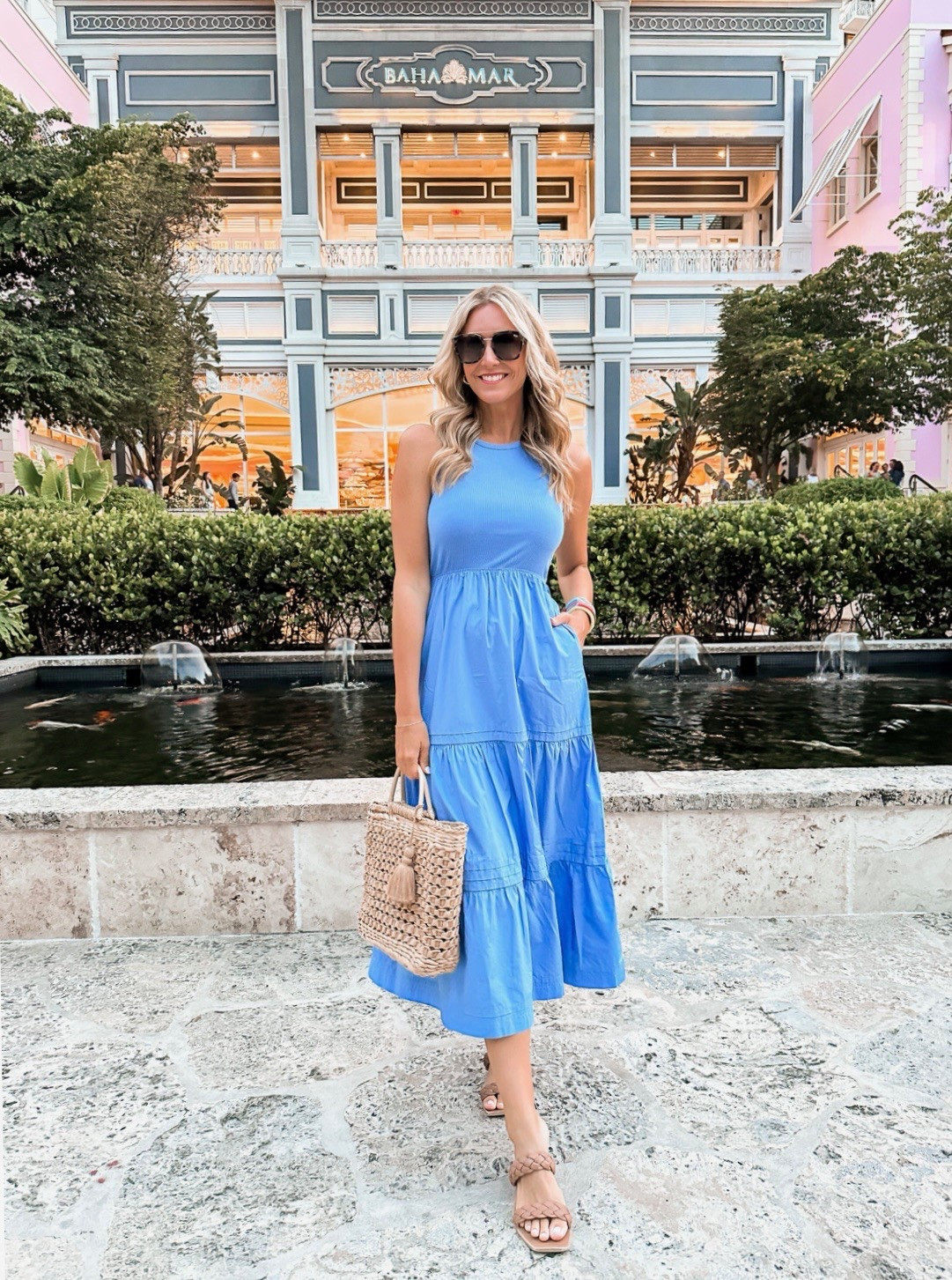 This tiered maxi dress is perfect for hot summer days. Can be dressed up or down! 

#LTKStyleTip #LTKTravel #LTKSummerEdit
