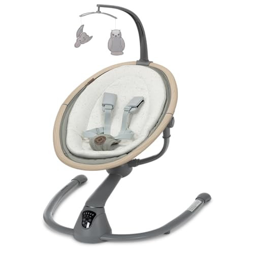 Maxi-Cosi Cassia Baby Swings for Infants: Smart Portable Baby Swing with Music, Lightweight & Foldable Baby Swing, 360 Rotation Infant Swing, Classic Green | Amazon (US)