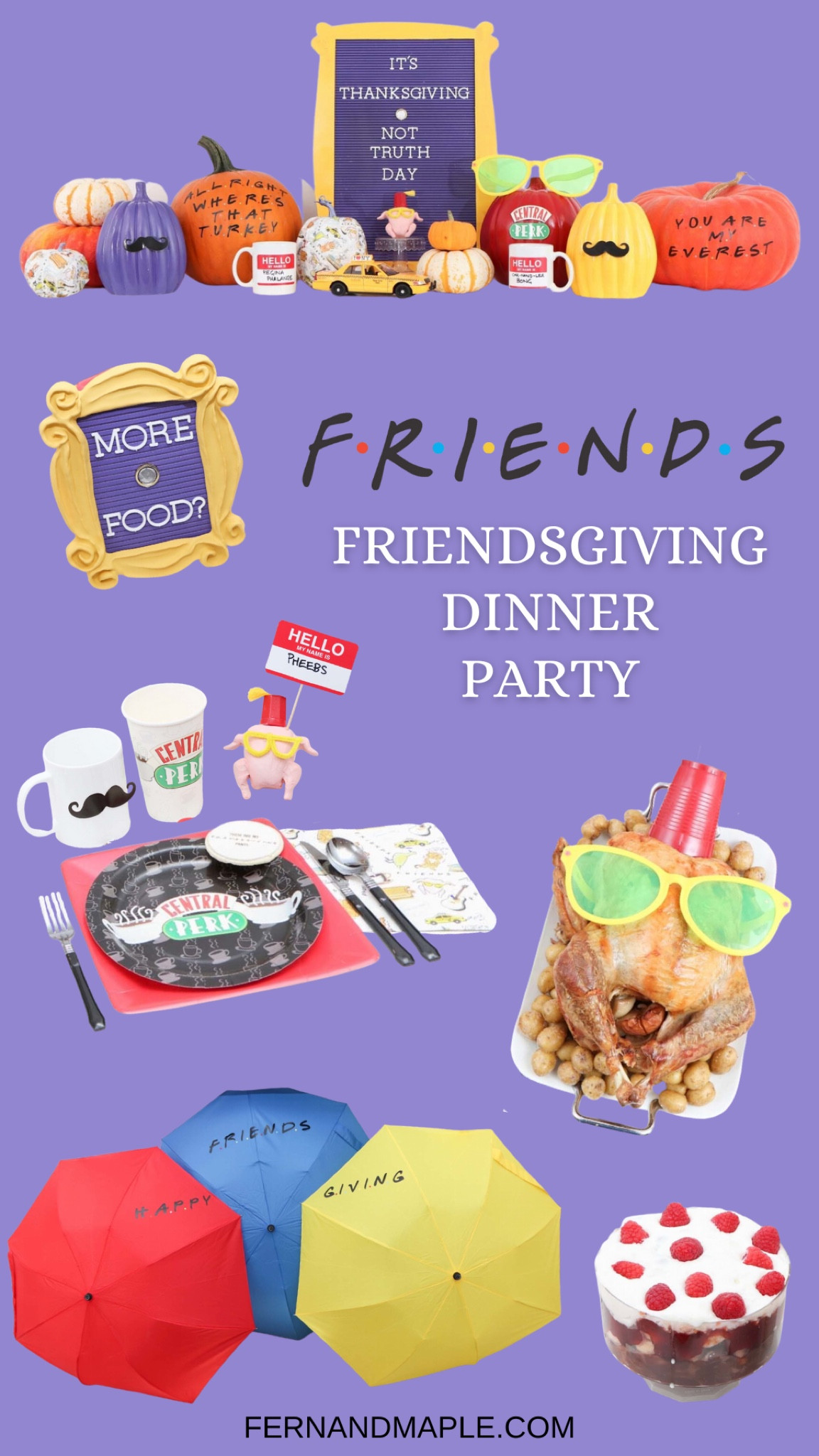 Put on your Thanksgiving pants and use these fun ideas to host a Friends TV show themed Friendsgiving Party!

#LTKSeasonal #LTKparties #LTKHoliday
