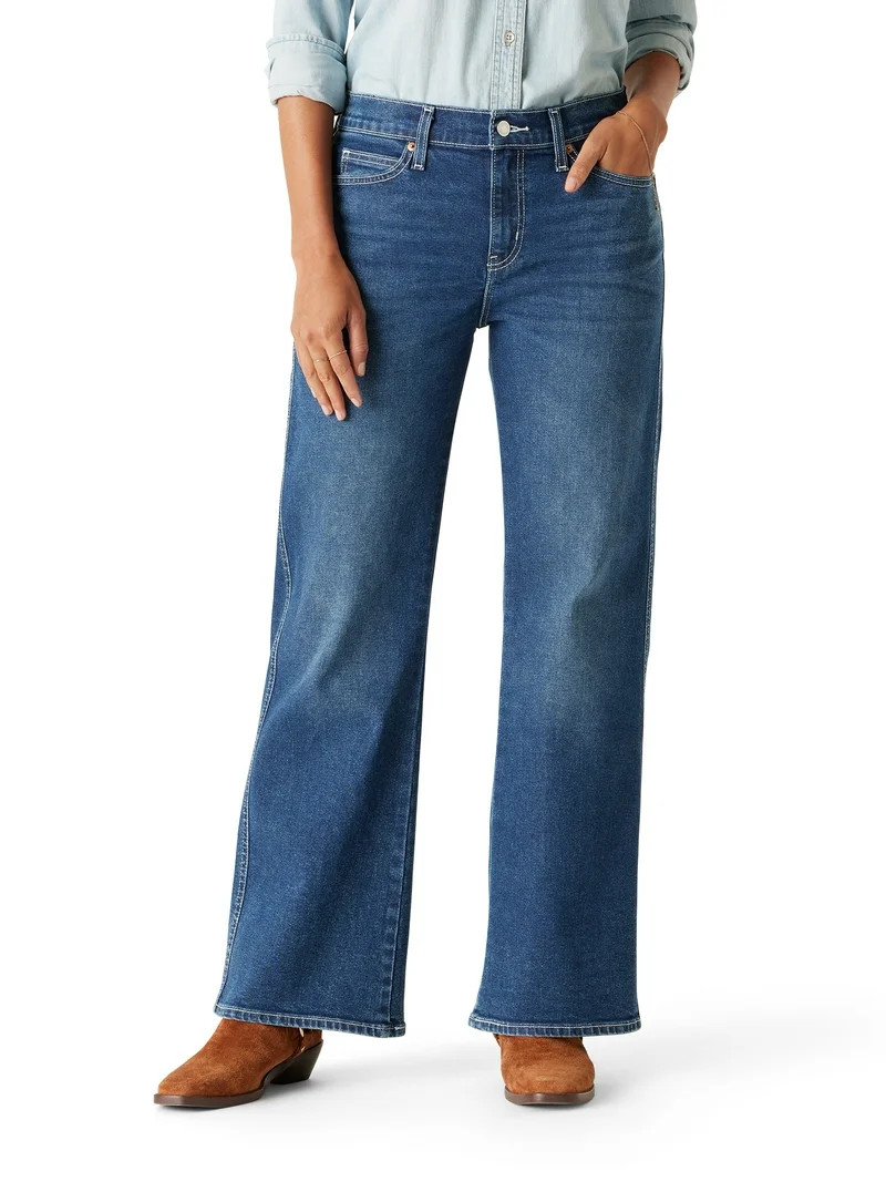 Levi Strauss Signature Women's and Women's Plus Vintage Relaxed Bootcut Jeans, Sizes 0-26 | Walmart (US)