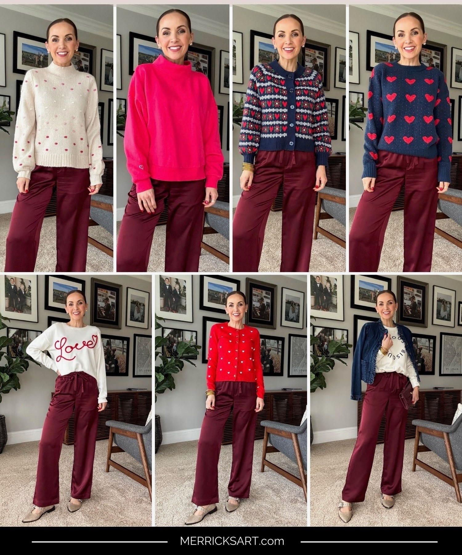 Round up of great tops for Valentines Day paired with @target satin pants 

#LTKSeasonal #LTKFindsUnder100 #LTKgrwm