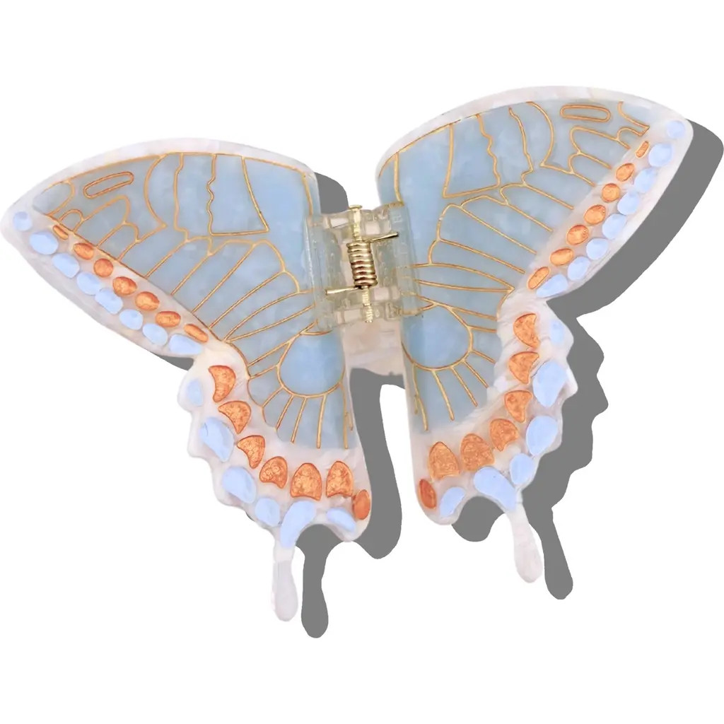 Solar Eclipse Swallowtail Hair Claw Clip in Baby Blue at Nordstrom | Nordstrom