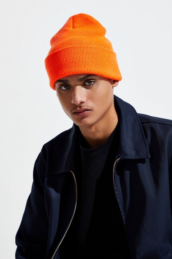 UO Neon Watchcap Beanie | Urban Outfitters (US and RoW)