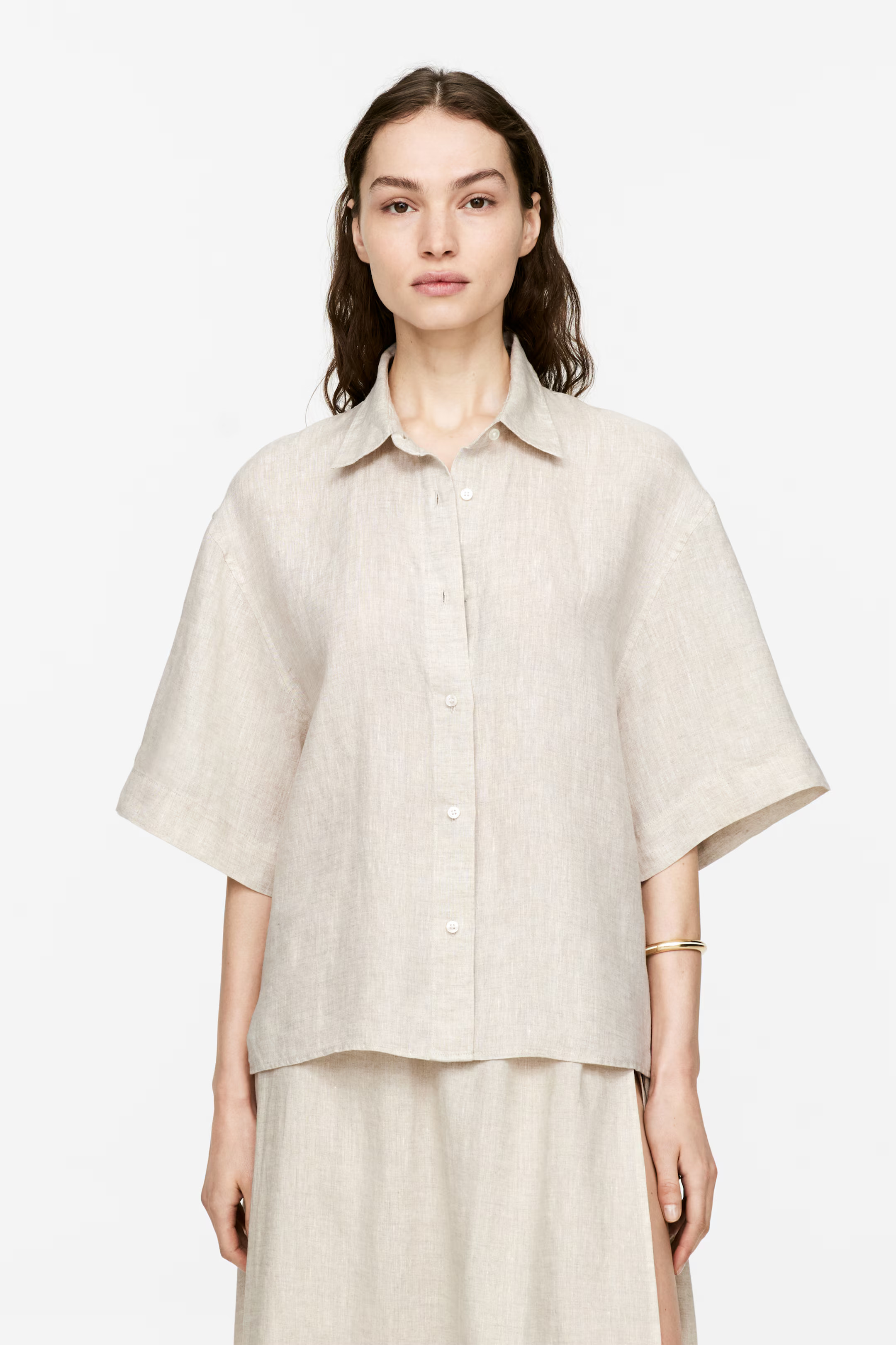 Lockeres Leinenhemd | H&M (DE, AT, CH, NL, FI)