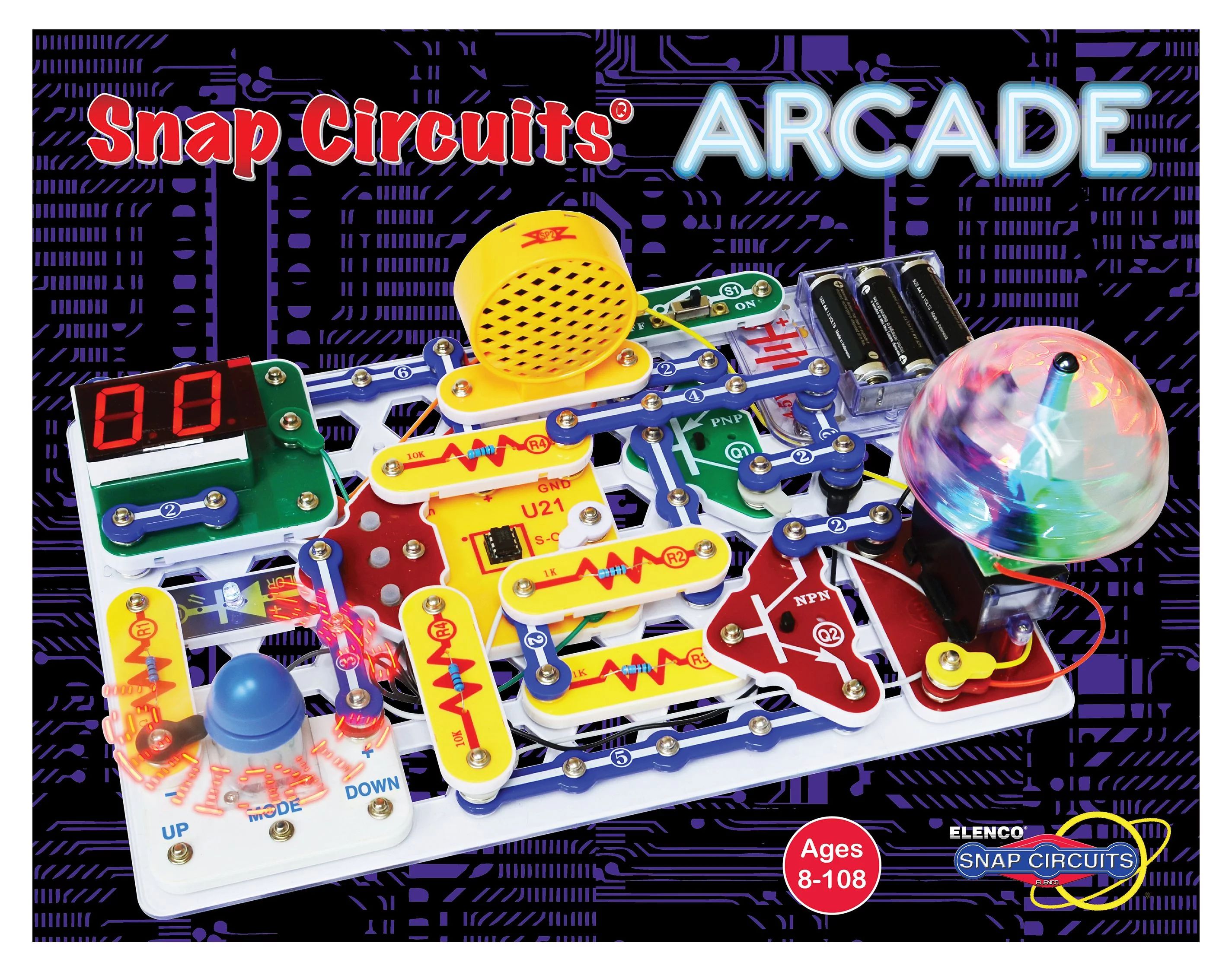 Snap Circuits Arcade Electronics STEM Projects Exploration Science Kit - Walmart.com | Walmart (US)