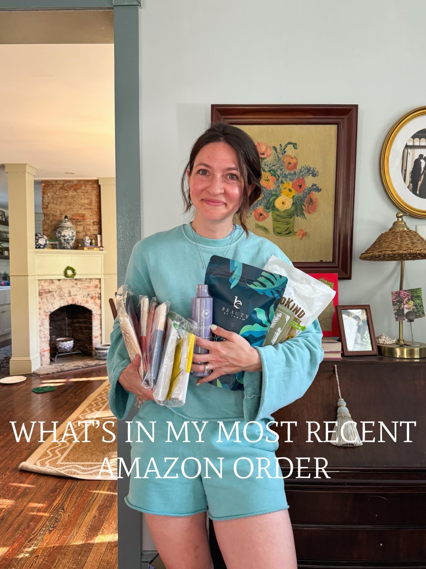 I recently (finally!) got accepted into the @amazoninfluencerprogram & so, in honor of that, I thought I’d put together a carousel of what’s in my most recent Amazon order! Link is in my bio & stories or search my name on Amazon!

1. @innersenseorganicbeauty purple shampoo
2. Himalayan yak cheese sticks for Birdie the 70 pound Bernedoodle puppy 😂 
3. @beautybyearth self tanner kit
4. Jane Austen’s Persuasion for Amelia’s 11th birthday book (yes, I’m late, I know)
5. 6 pack of vintage striped pool floats- we got a similar set last year & loved them!

#LTKmomlife #LTKHome #LTKdayinmylife