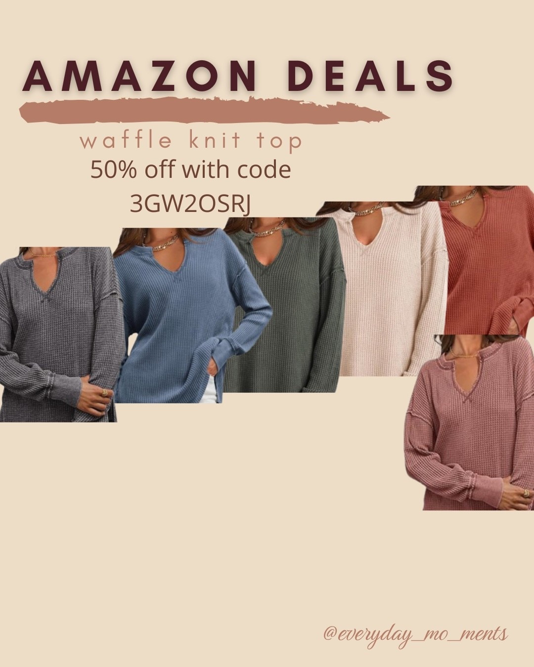 $13 ends 8/19

Amazon fashion
Amazon deals
Waffle knit top
Tunic top

#LTKSaleAlert
