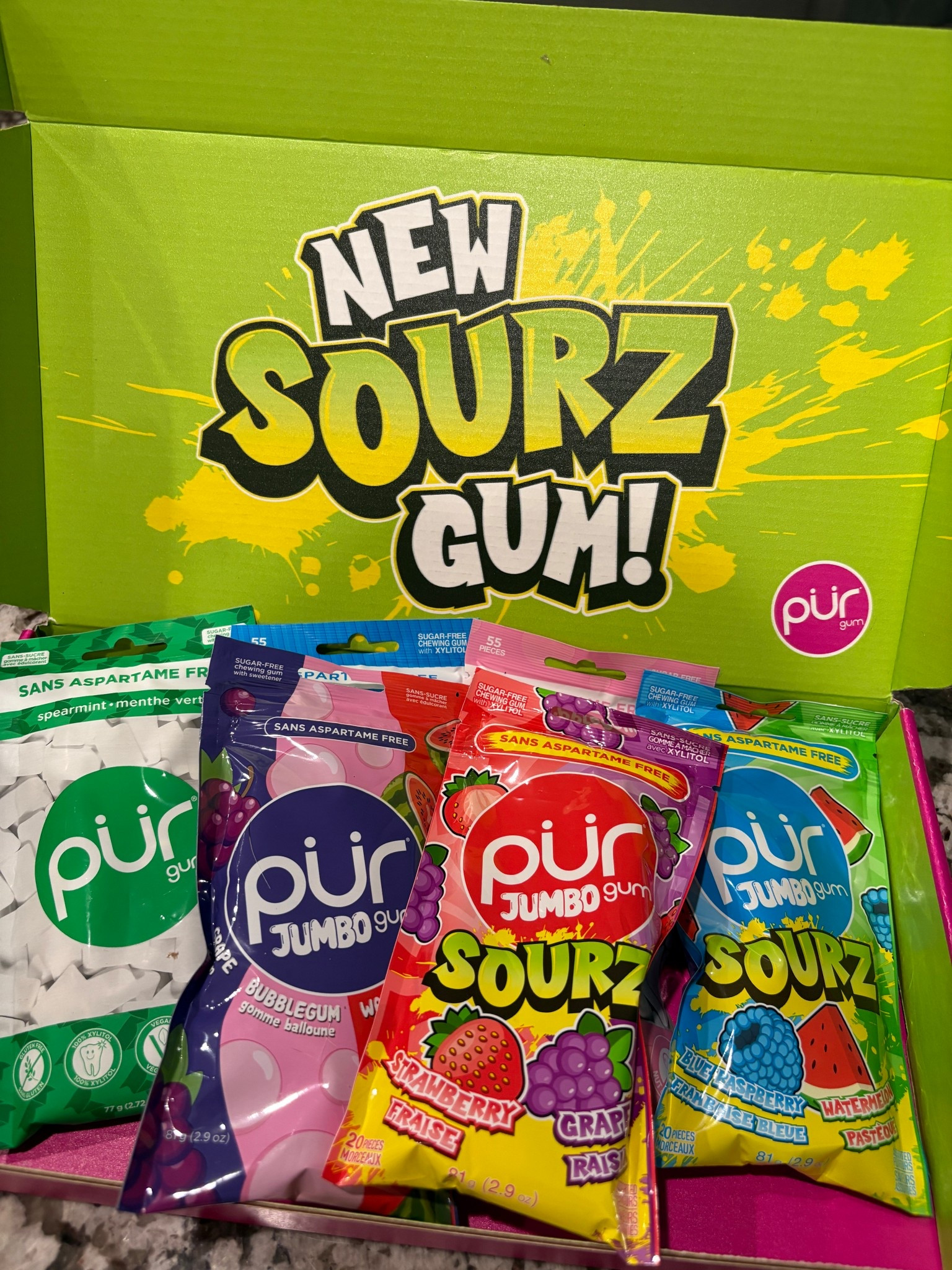 My new obsession… Sour gum!!!! 🙌🏼