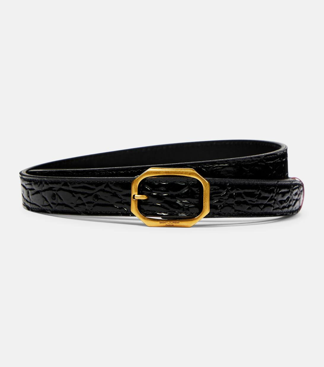 Mock-croc leather belt | Mytheresa (US/CA)