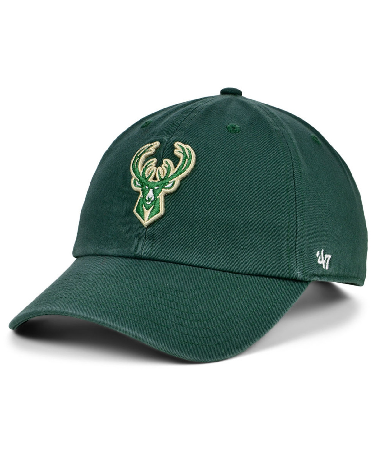 '47 Brand Milwaukee Bucks Clean Up Cap - Green | Macy's