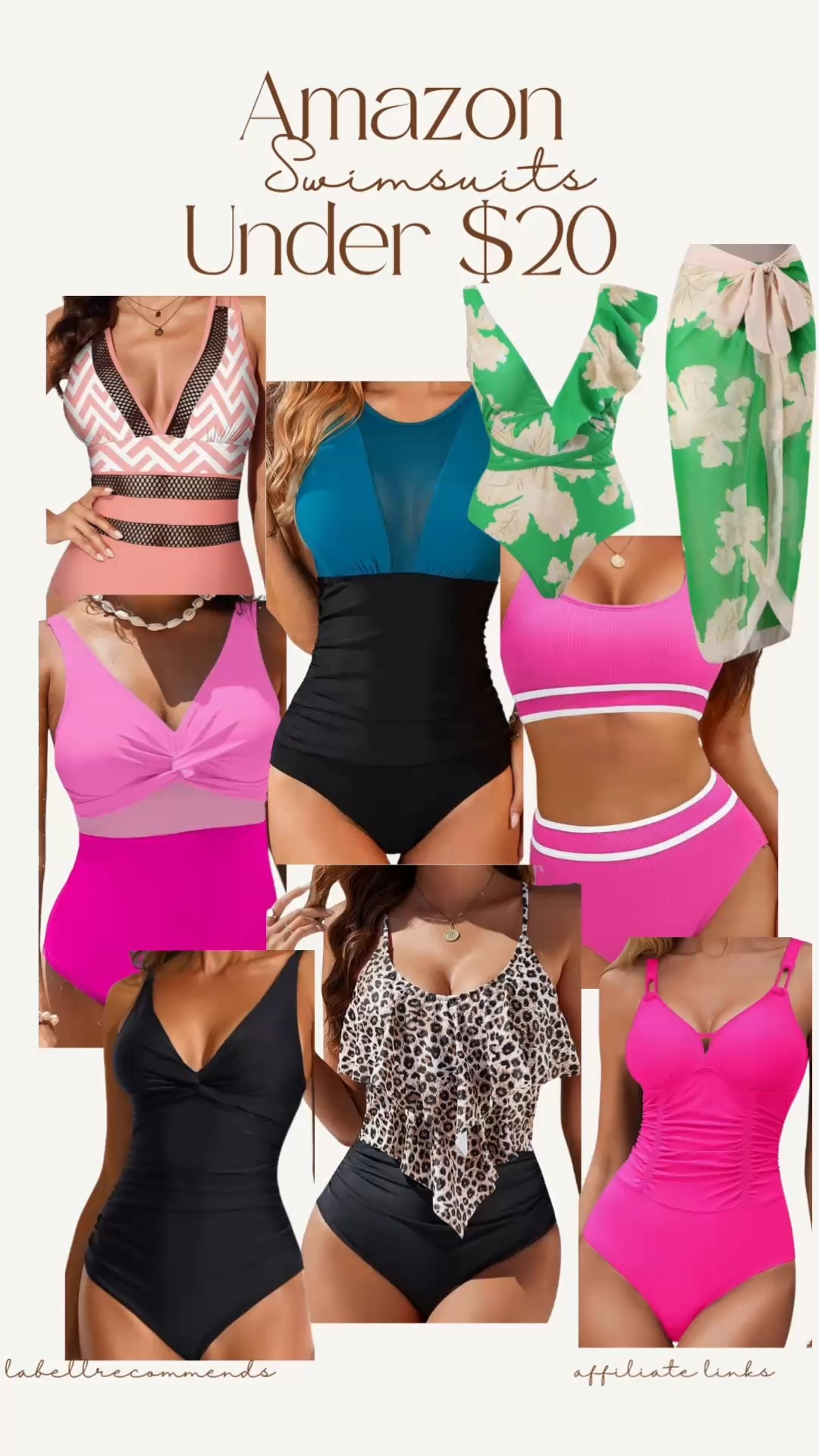Perfect for winter travel! Amazon women’s swimsuits under $20. Including both 2 piece and 1 piece swimsuits. 

#swimsuit #summerfashion #amazonfind #affordableswimsuits

#LTKSwim 

#LTKFindsUnder50 #LTKTravel