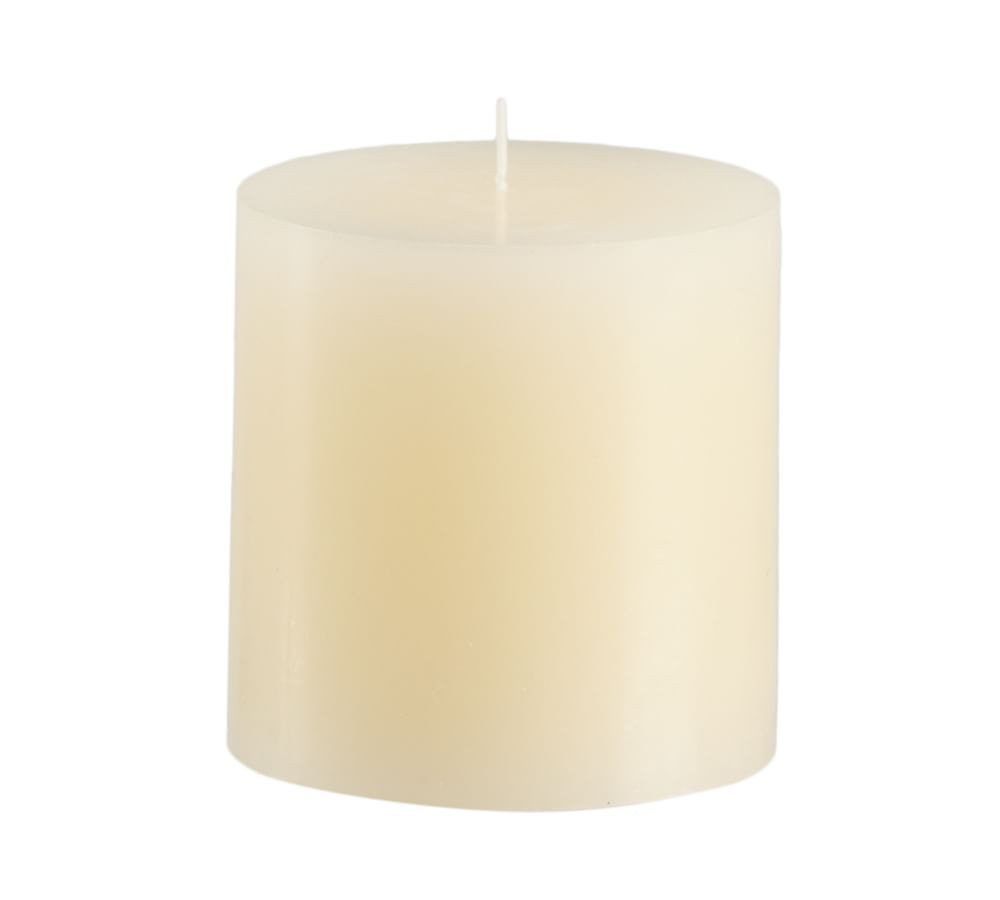 Unscented Wax Pillar Candles | Pottery Barn (US)