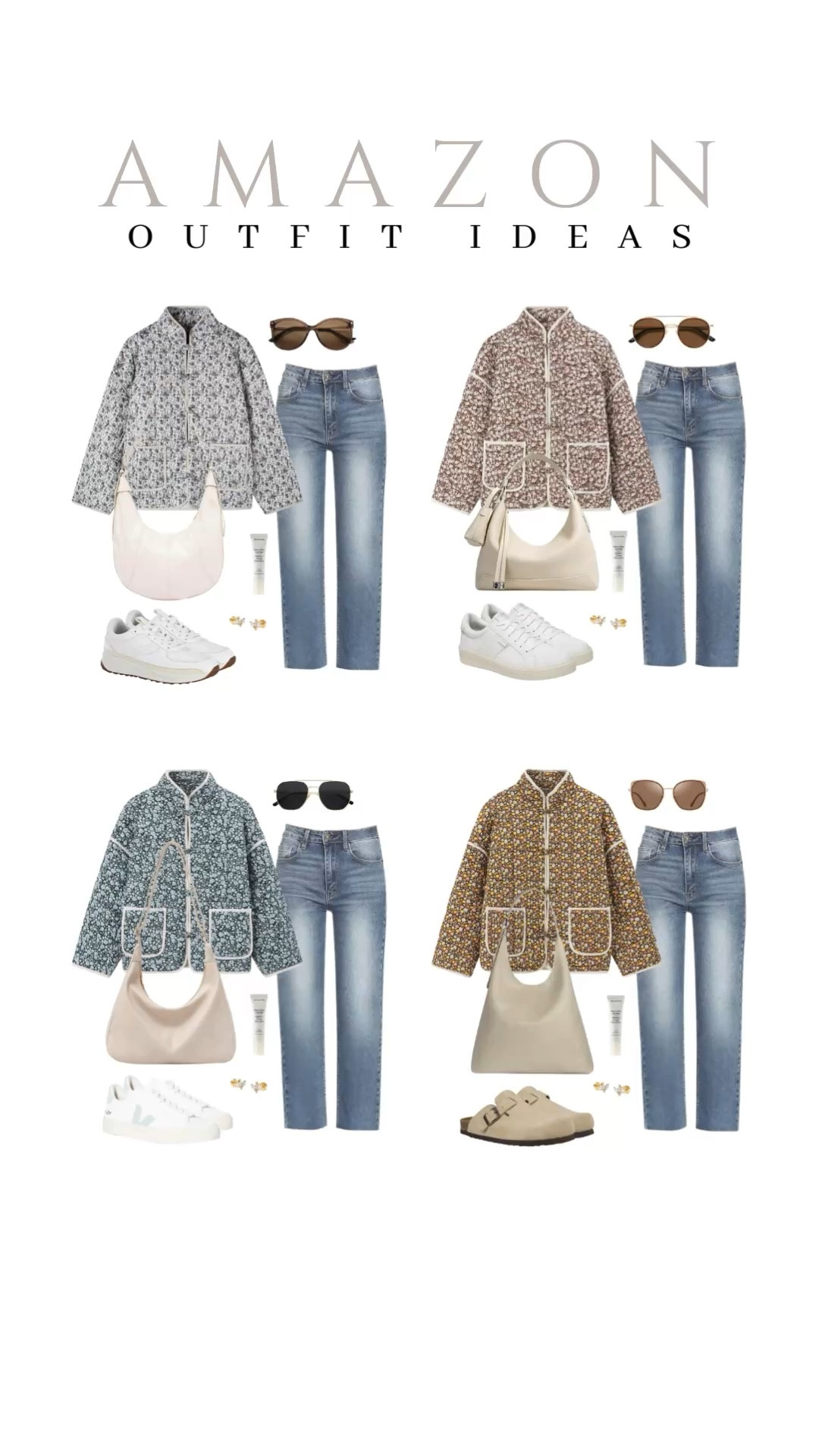 This jean jacket is so chic! Sharing five ways on how you can style it!
short sleeve bodysuit, tower 28 lip gloss jelly, elastic waist stripped pants, trendy sunglasses, spring outfit, comfy shoes, trendy look, capsule wardrobe, amazon finds, affordable style, spring outfit idea, transitional style

#LTKU #LTKootd #LTKSeasonal