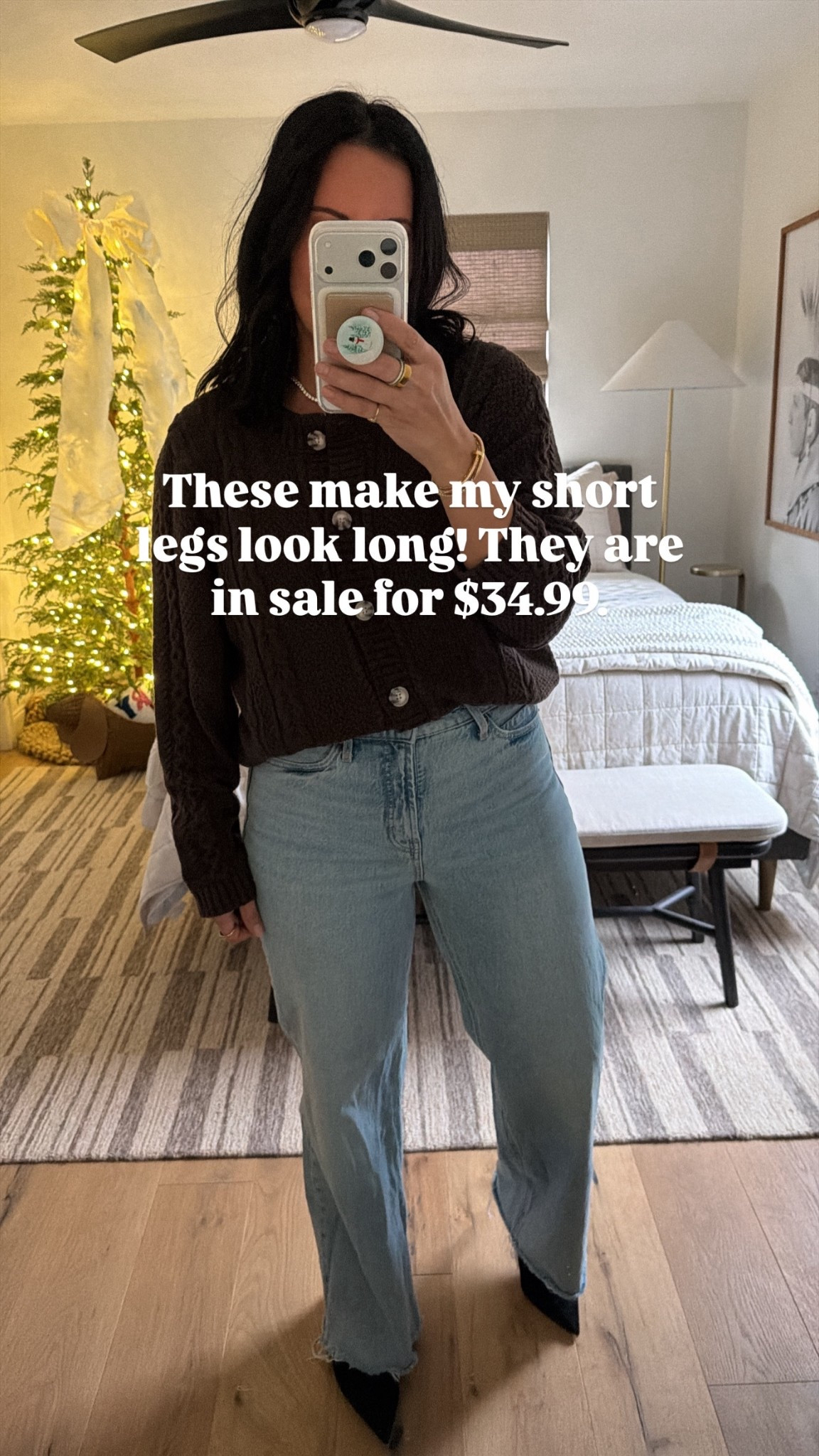 Top size large, jeans size 10, size up 1/2 a size in the boots. I’m a 9.5/10 and did a 40.5. 

#LTKSaleAlert #LTKMidsize #LTKOver40