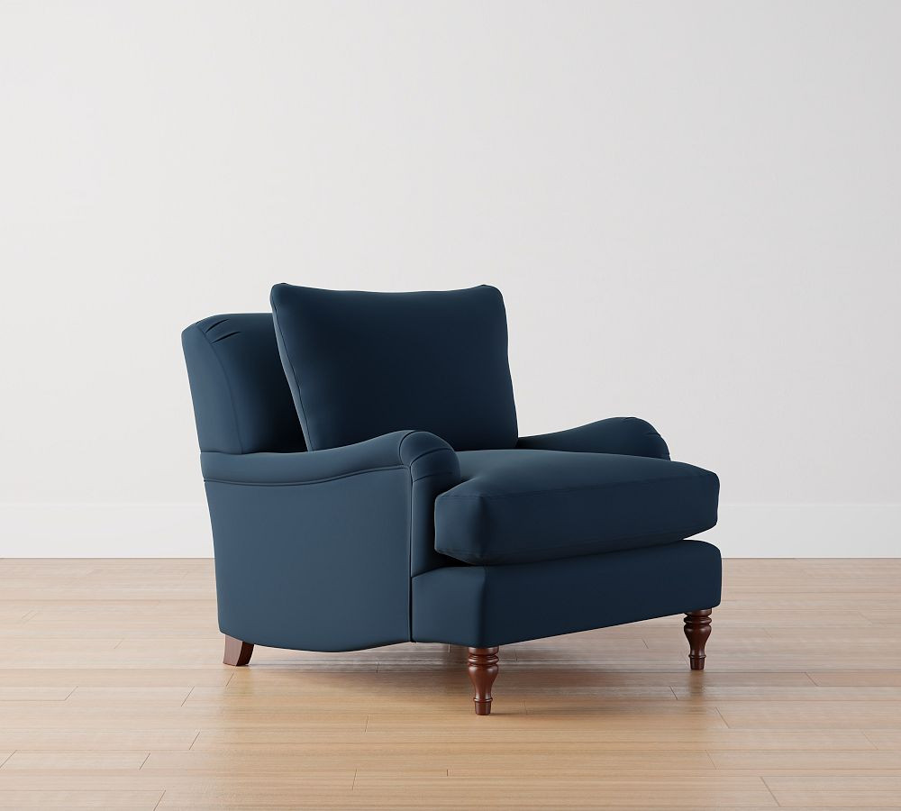 Carlisle English Arm Upholstered Armchair | Pottery Barn (US)