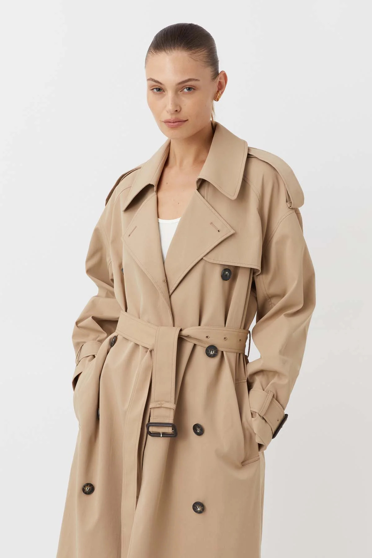 Evans Classic Trench Coat | CAMILLA AND MARC (ANZ)