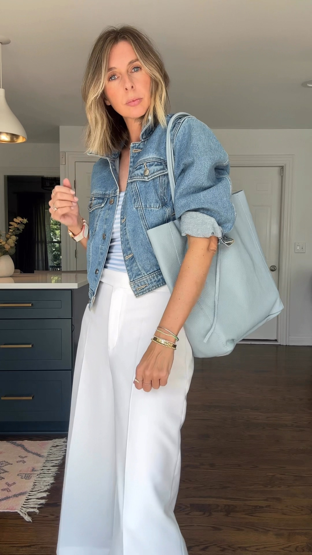 soft, stretchy, stripes. love this $14 tube top with jeans, it’s just so effortless…but kinda love it even more dressed up a little. what about you? 🤔

pants are zara. linked over on my insta. 👌 

#effortlessstyle #styleover40 #amazonstyle #tubetop #outfitinspo 

effortless style + daily outfit inspo for over 40s. are you trying to rediscover your style, i got you. want to elevate your everyday looks, i got you. want easy, effortless style, i got you! come follow me @houseofmagpye 🫶

#LTKFindsUnder50 #LTKOver40 #LTKStyleTip