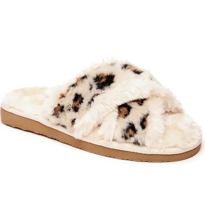Minnetonka Lilly Faux Shearling Slippers | Nordstrom | Nordstrom