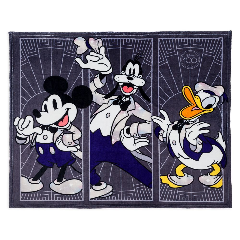 Mickey Mouse and Friends Disney100 Throw | Disney Store