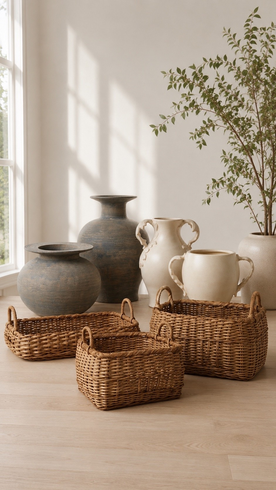 These vases and baskets at Target! 💕 perfect for shelf styling, floral stems, blankets, coffee table styling!

#LTKSeasonal #LTKHome
