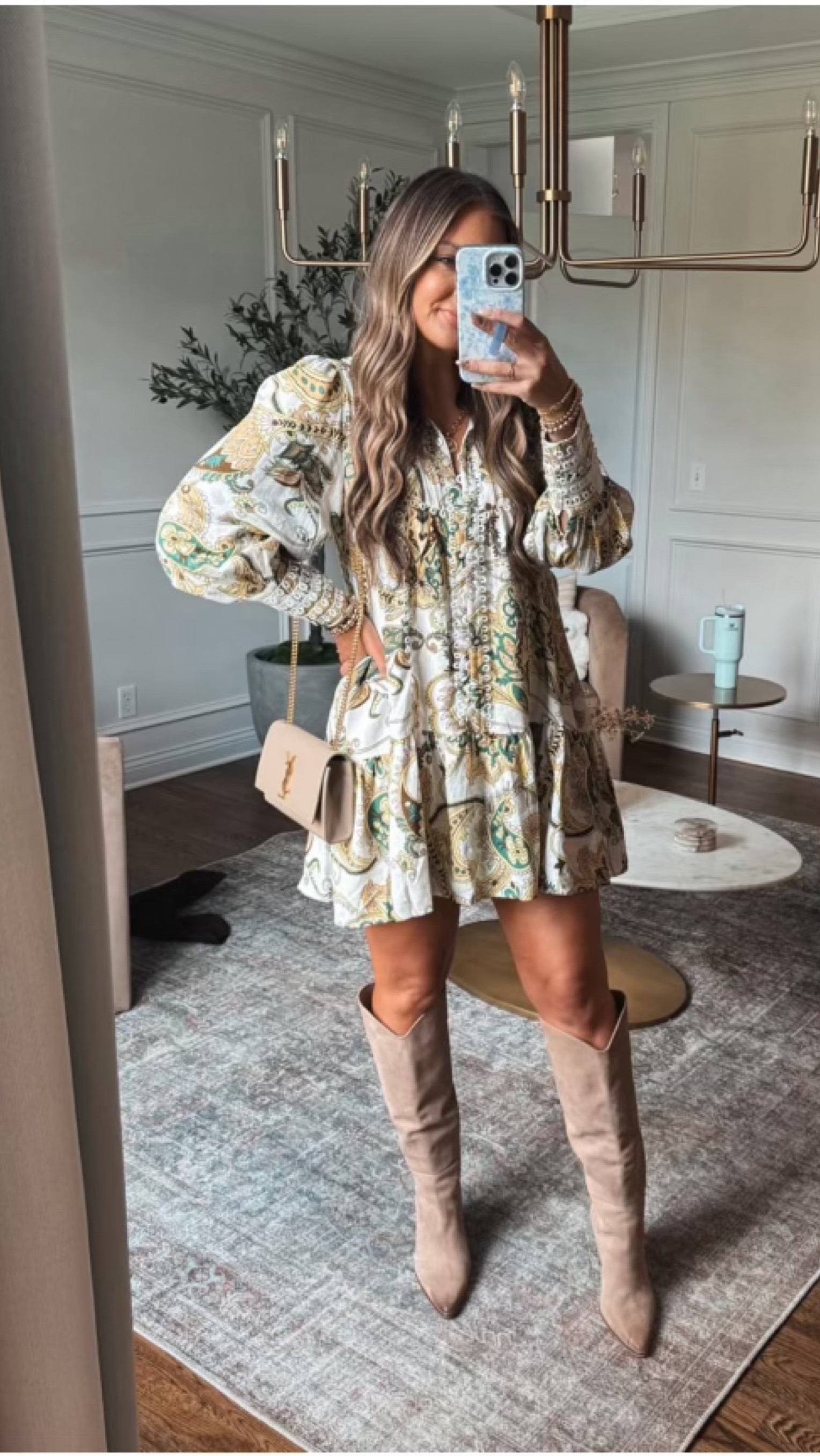Perfect fall date night outfit. This Amazon dress is nursing friendly. This would also make a great Thanksgiving outfit.

#LTKStyleTip #LTKMidsize #LTKHoliday