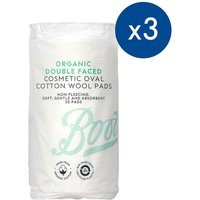 Boots Pack Of 3 Double Faced Oval Cotton Wool Pads 50 | Boots.com