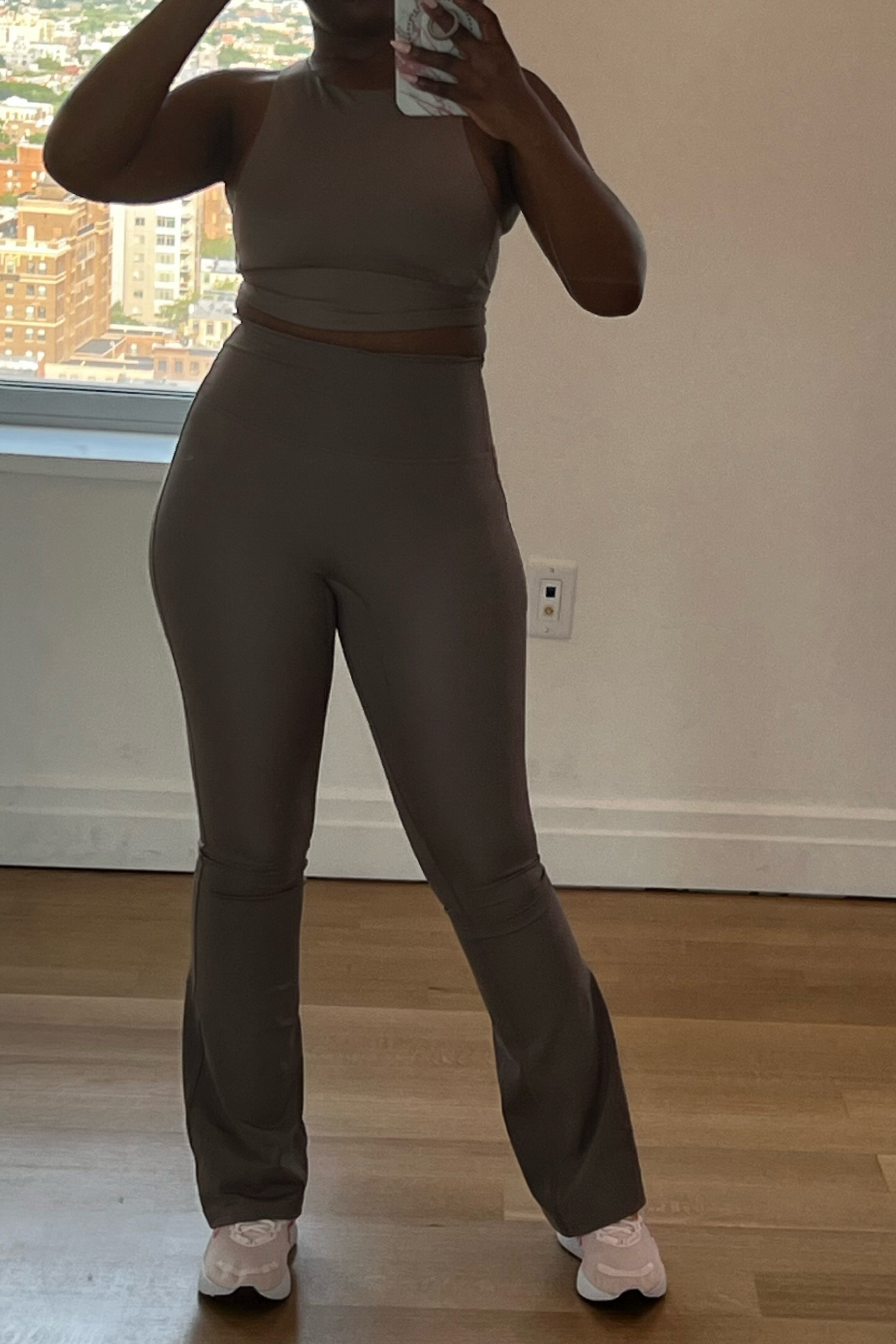 Target high flare leggings // target high neck sports bra

Workout // fit //exercise 

#LTKunder50 #LTKfit #LTKstyletip