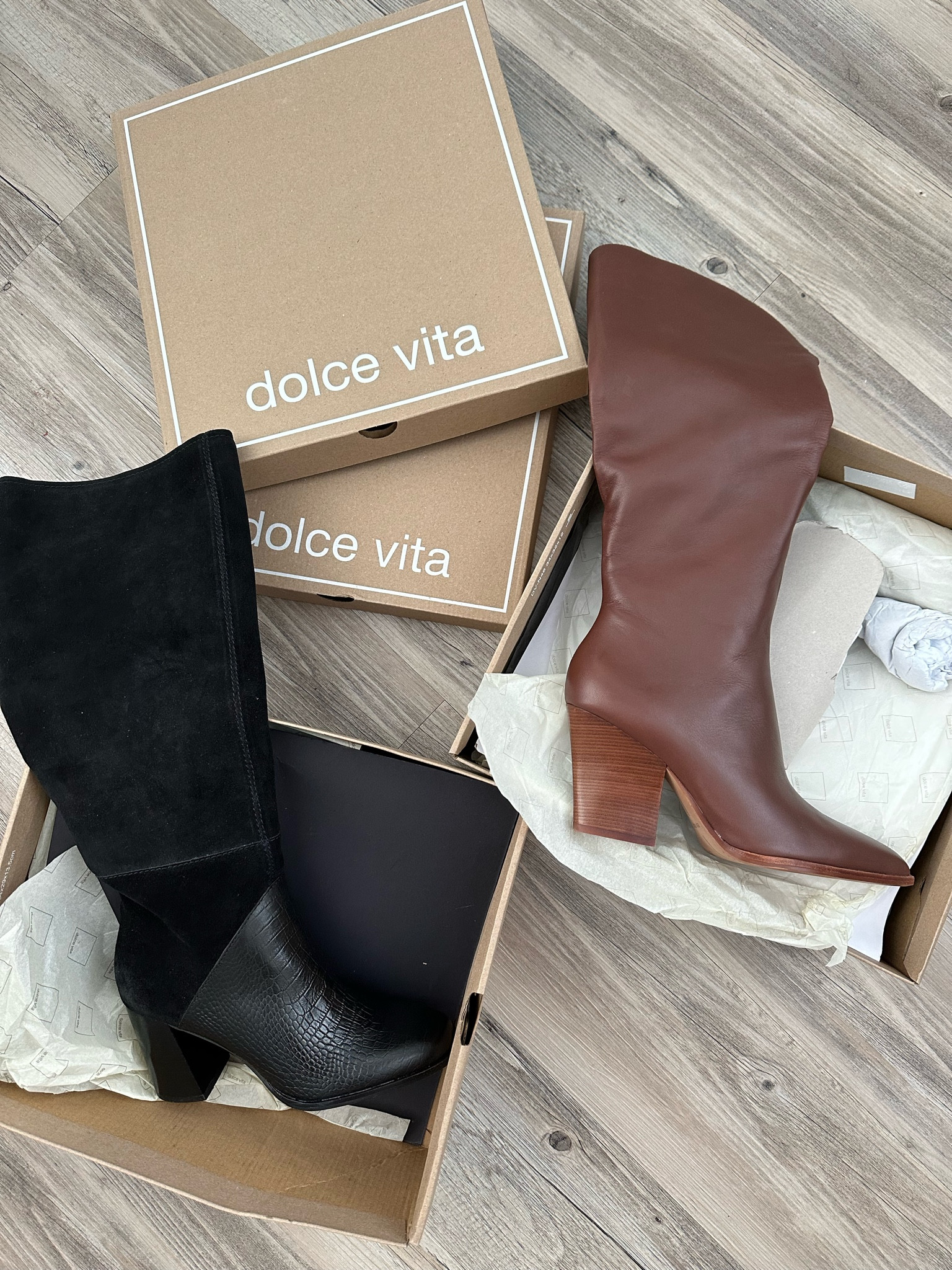 Wide calf boots for fall! True to size.

#boots #dolcevita #fallboots 

#LTKstyletip #LTKmidsize #LTKSeasonal