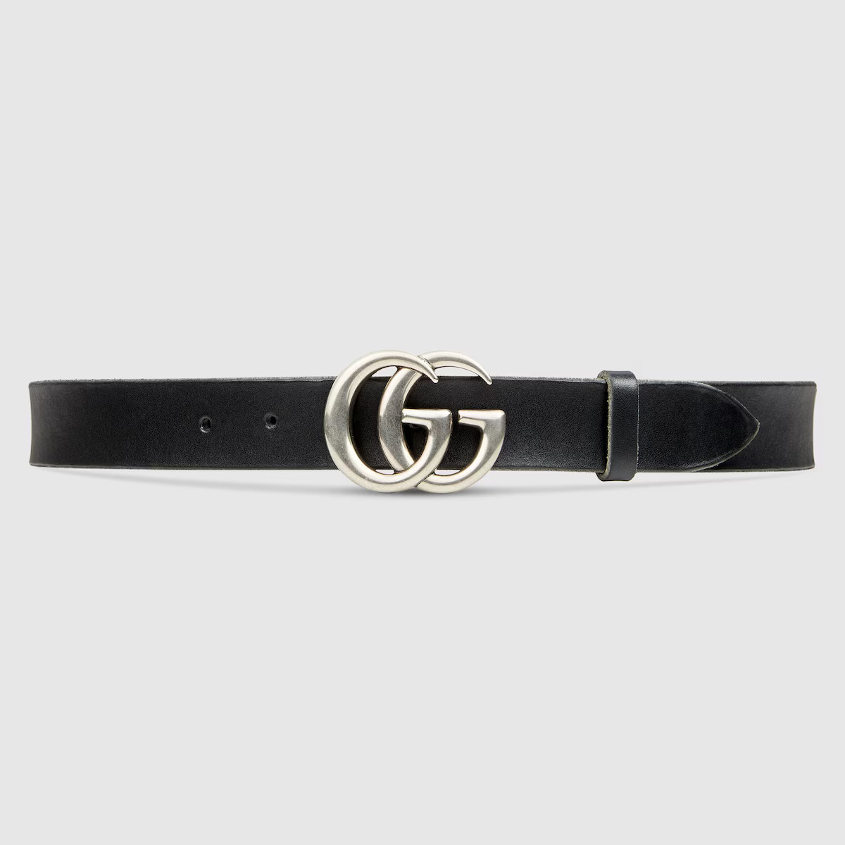 Gucci Leather belt with Double G buckle | Gucci (US)