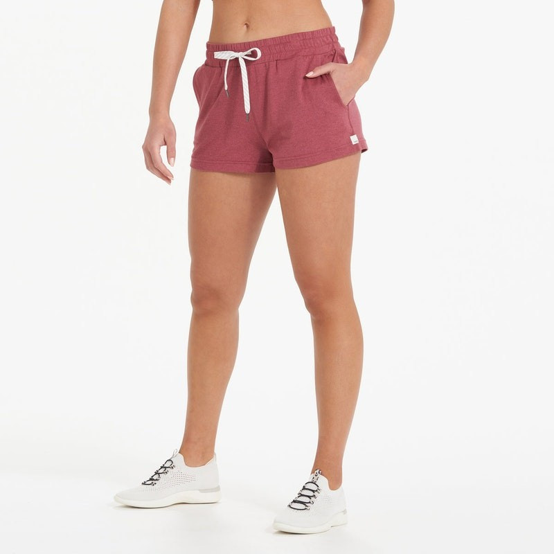 Halo Performance Short | Desert Rose Heather | Vuori Clothing