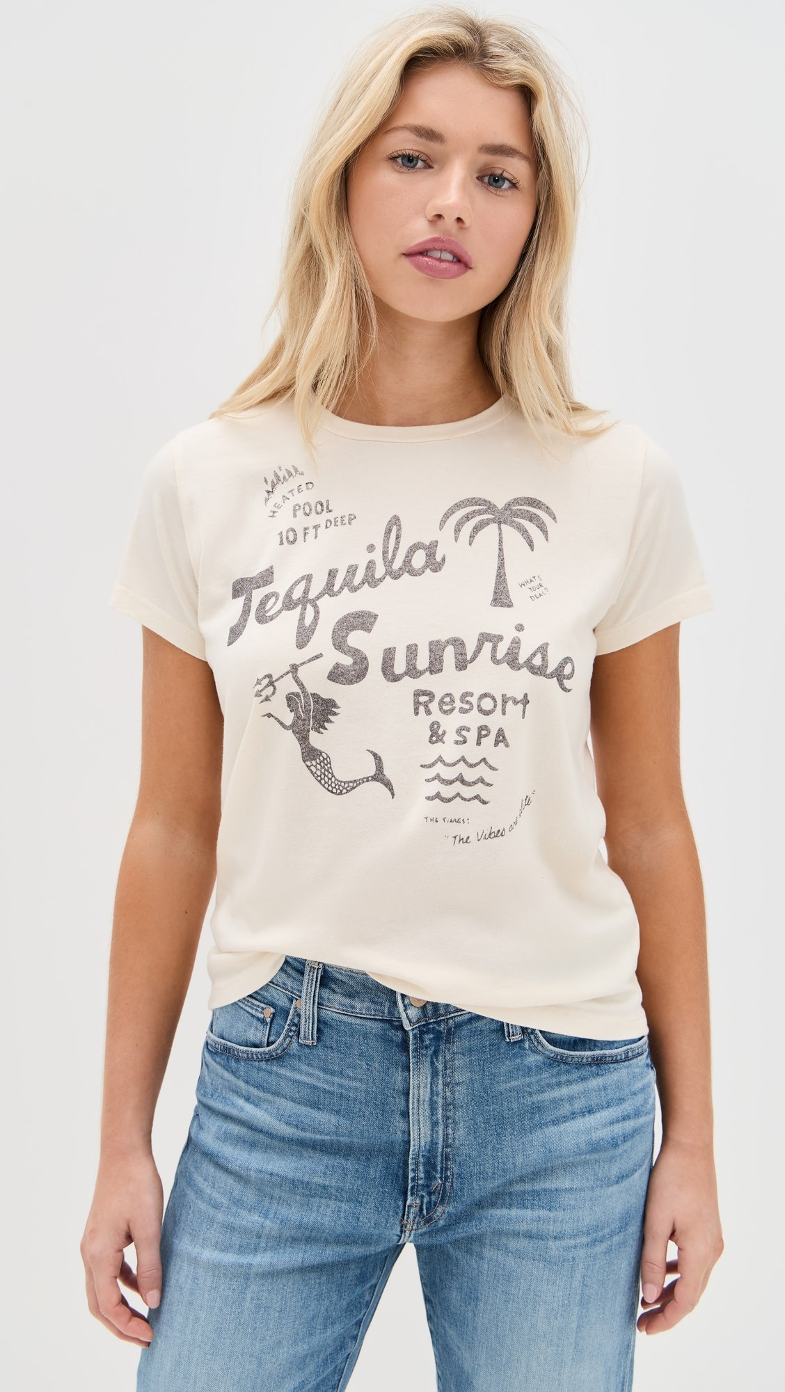 MOTHER The Boxy Goodie Goodie Tee | Shopbop | Shopbop
