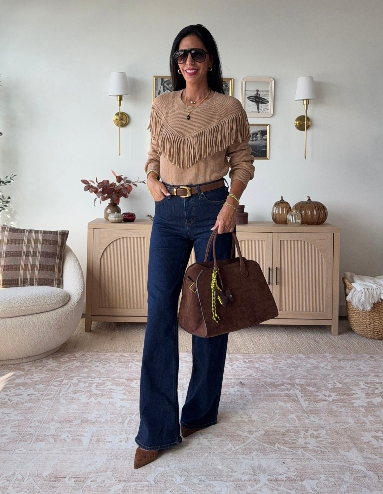 One of my favorite fall outfits with these affordable fall denim and the softest western style sweater. 
Denim- size 4 
Sweater- small 
Row look for less 

#LTKSaleAlert #LTKOver40 #LTKU 
#LTKTall