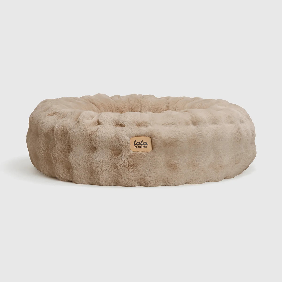 The Lola Bubble Pet Bed | Oat | Lola Blankets