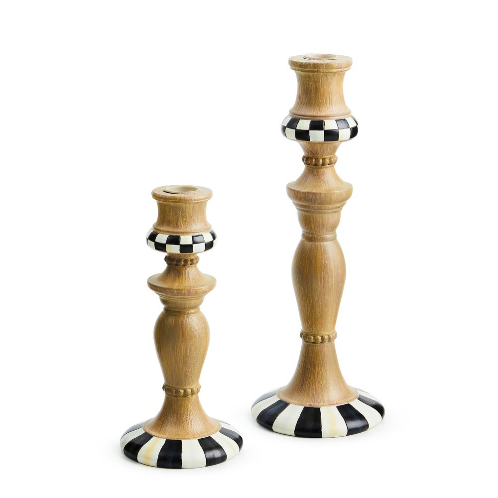 Courtly Candlesticks, Set of 2 | MacKenzie-Childs