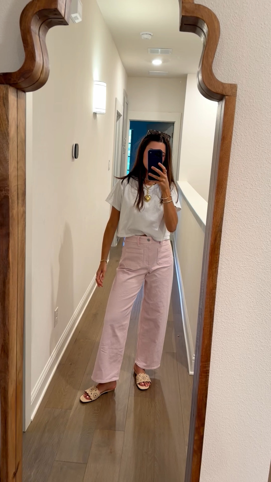 ootn !!! @Target high rise pink jeans size 4!
@Target slide sandals  
@daily drills cropped white tee 
@Shopbop luv lou sunnies 




so many goodies for spring 🥳


























work ootd, workwear, spring outfit, transition outfit, white sweater, summer outfit, church outfit, date night 
labor day, memorial day, 4th of july, beach vacation, resort wear, cabo, hawaii, italy, spring trends, easter, bride, bachelorette, mother’s day, spring break, cabo, italy, summer, resort wear, easter, spring dresses, blue and brown, silver accessories, golf tournament, memorial day, travel outfit, white sandals, welcome party, brown purse, sunglasses, cover up, beach vacation, hawaii, mexico, vacation outfits beach, spring outfits 2026, spring dresses, 
easter dress women,  easter outfits women, date night outfits




what to wear

#LTKWorkWear
#LTKSpringTrends


#ltkvlog #ltku #ltkgrwm #ltkworkwear #ltkootd #ltktravel #ltksalealert



target circle week, spring fashion , target finds,

#LTKSaleAlert #LTKWorkwear #LTKootd