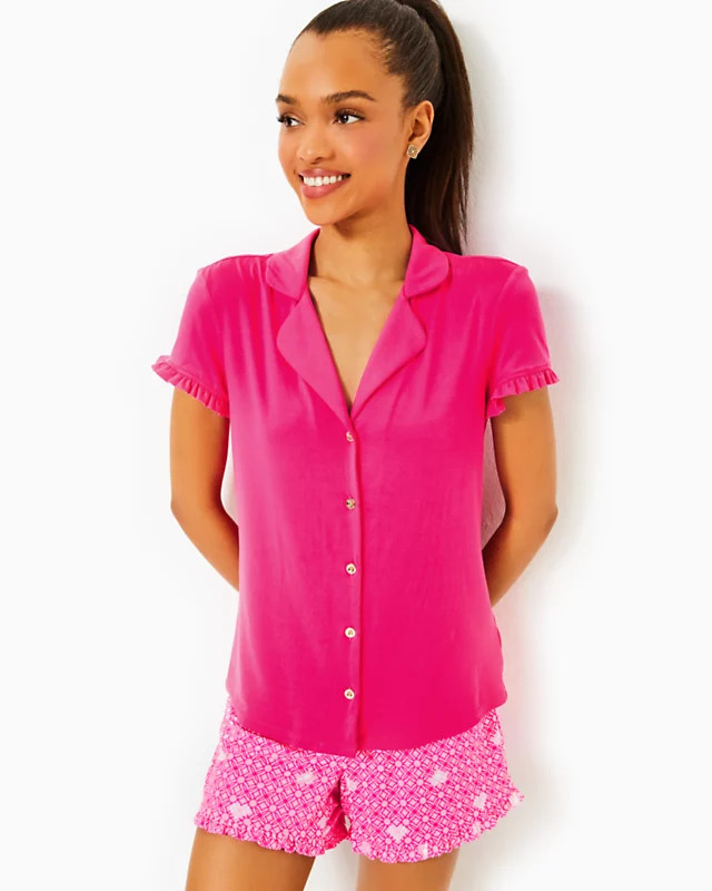 4" Augustina Pajama Short | Lilly Pulitzer | Lilly Pulitzer