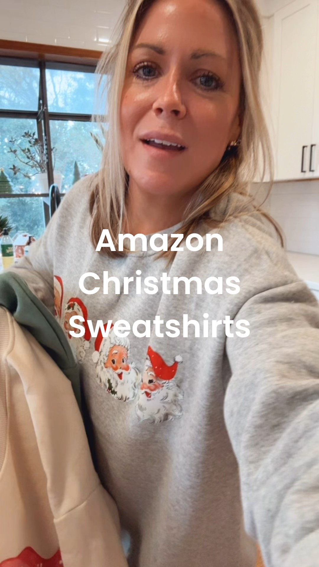 Amazon Gift Guide: Christmas sweatshirt! Under $35. I sized up to a M! 

#ad #founditonamazon #winterfavorites2025 @amazon

#LTKFindsUnder50 #LTKHoliday #LTKGiftGuide