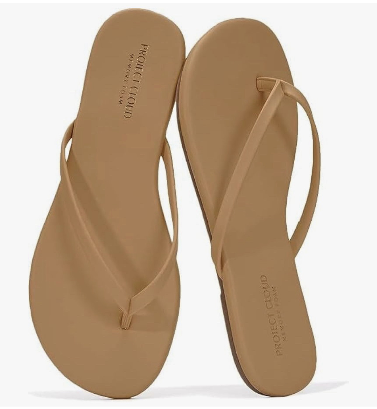 This Project cloud brand gets amazing reviews! The color of the sandals almost just blends in with your skin! These are a great dupe for the Tkees sandals. Save now during the Amazon Big Spring Sale!

#LTKSaleAlert #LTKootd #LTKOver40