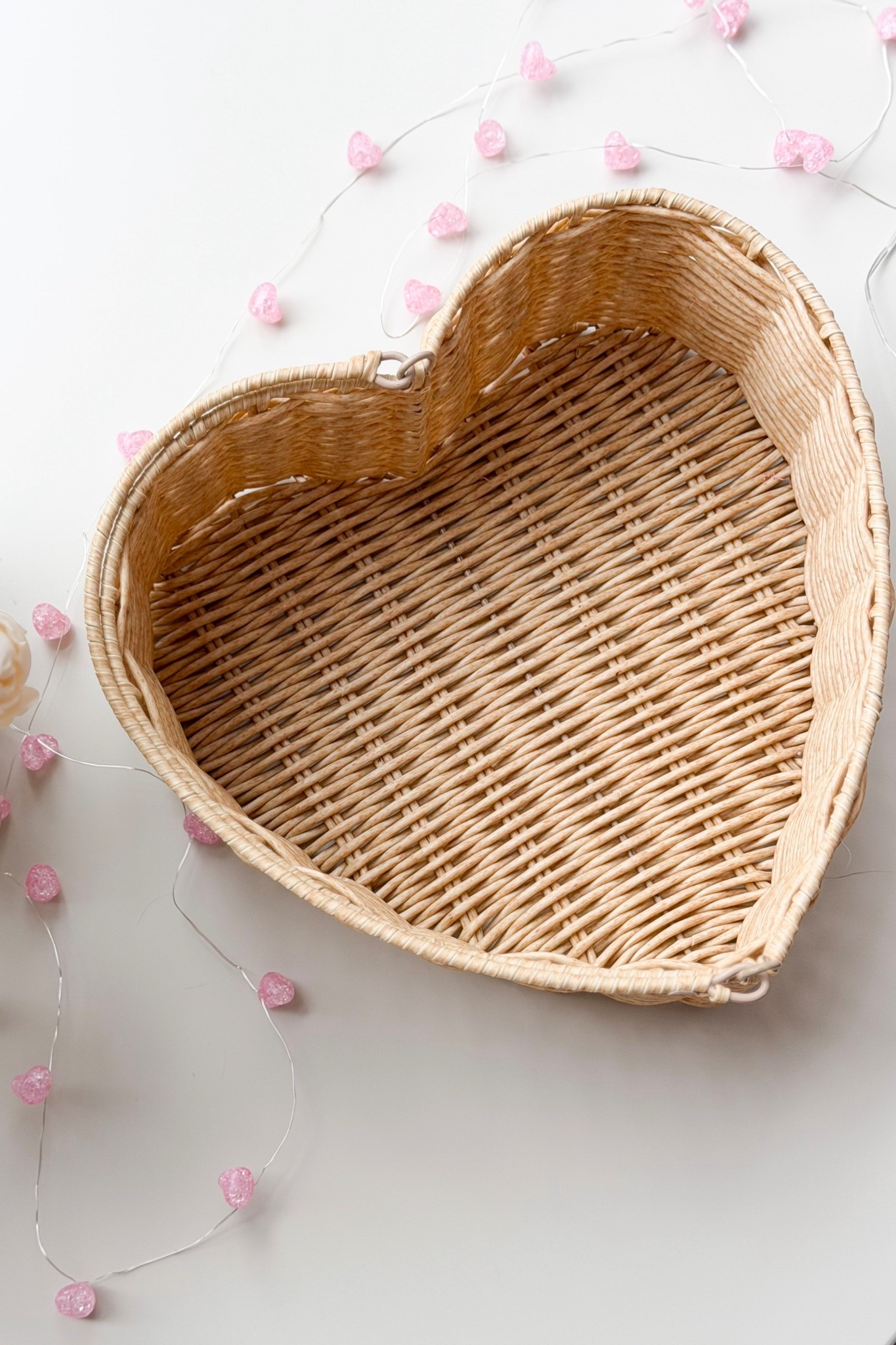I found the prettiest Valentine's Day basket!

Valentines, Valentine's day, heart shaped basket, wicker basket, Valentines gift, gift idea, gift basket, heart shape lights

#LTKSeasonal #LTKFindsUnder50 #LTKmomlife