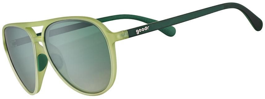 goodr Buzzed On The Tower Sunglasses, Men's, Green Frame/Gray Lens | DICK'S Sporting Goods