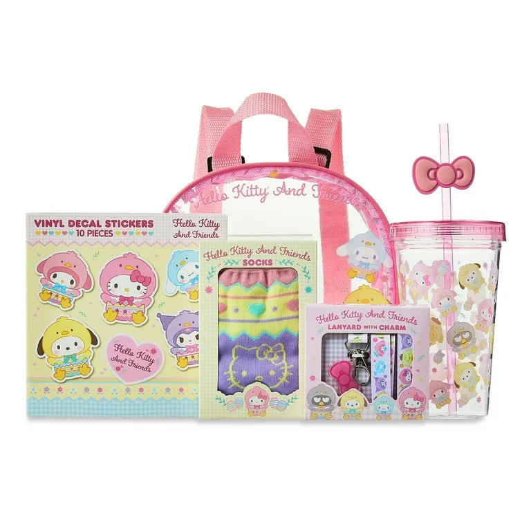 Hello Kitty and Friends Backpack Gift Set | Walmart (US)