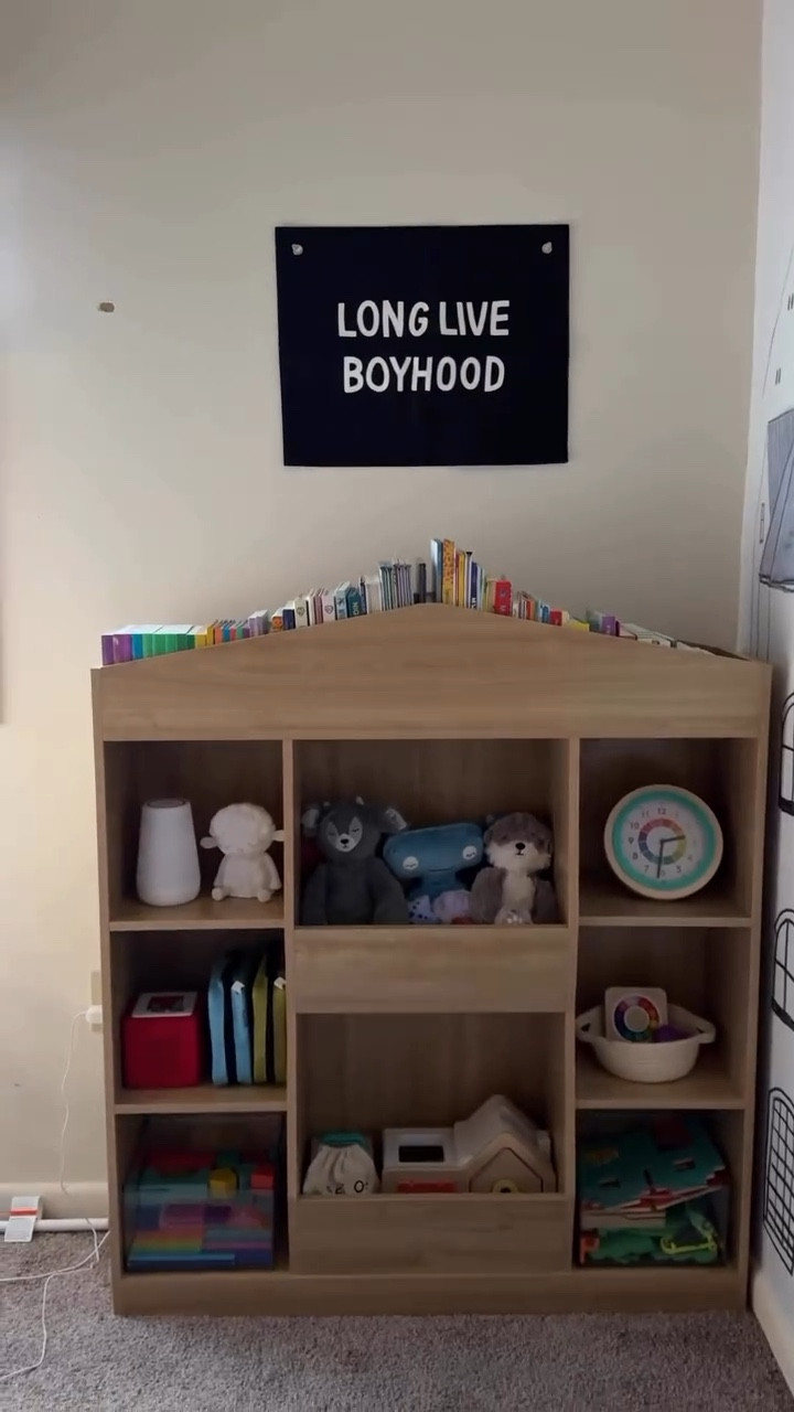 ASMR toy + book shelf setup from @shoptemu ✨ ad

there’s something so soothing about setting up a fresh shelf—especially one as sweet + functional as this little house-shaped gem! my kids are obsessed, and I love how easy it was to build + style 🪵🛖📚

if you’re ready to refresh your little one’s space without breaking the bank… this is the one 🤭

tap this link ➞ https://app.temu.com/k/urr1mljqw5a
or search code ⌕ dwc8837 in the Temu app search bar for extra discounts!!
〰️Temu New App Users ONLY!

#TemuFinds #TemuHaul #ToyShelfOrganization #KidsShelfStyling #MontessoriShelf #TemuKids #OrganizeWithMe #KidsRoomDecor #ToyStorageIdeas #TemuFavorites #MomLifeHack #KidsRoomInspo #BudgetFriendlyFinds #TemuOrganizer #ASMROrganization #MontessoriAtHome #ShelfRestock #BookShelfRestyle #MomLifeEssentials

#LTKGiftGuide

#LTKKids #LTKHome
