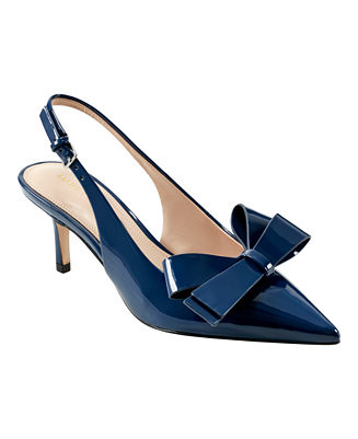 Marc Fisher Women's Allon Bow Slingback Pumps - Macy's | Macy's