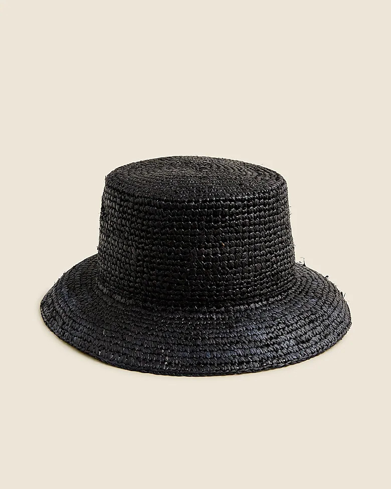 Raffia bucket hat | J. Crew US