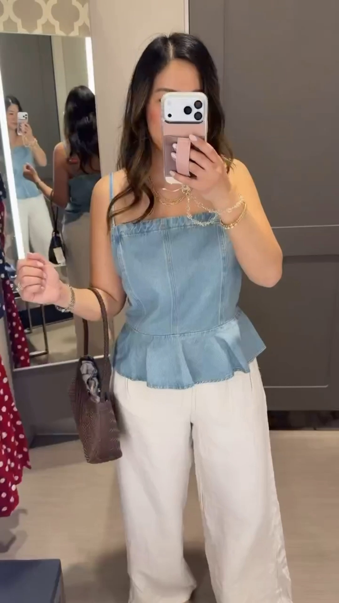 Summer outfit, outfit inspo, easy ootd, affordable fashion, trending, tcs, denim top

#LTKmomlife #LTKSeasonal #LTKootd